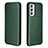 Coque Portefeuille Livre Cuir Etui Clapet L06Z pour Samsung Galaxy A05s Vert