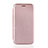 Coque Portefeuille Livre Cuir Etui Clapet L06Z pour Samsung Galaxy A20s Or Rose