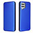 Coque Portefeuille Livre Cuir Etui Clapet L06Z pour Samsung Galaxy A22 4G Bleu