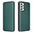 Coque Portefeuille Livre Cuir Etui Clapet L06Z pour Samsung Galaxy A73 5G Vert