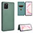 Coque Portefeuille Livre Cuir Etui Clapet L06Z pour Samsung Galaxy A81 Vert