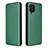 Coque Portefeuille Livre Cuir Etui Clapet L06Z pour Samsung Galaxy F62 5G Vert