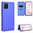 Coque Portefeuille Livre Cuir Etui Clapet L06Z pour Samsung Galaxy M60s Bleu