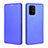 Coque Portefeuille Livre Cuir Etui Clapet L06Z pour Samsung Galaxy M80S Bleu