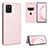 Coque Portefeuille Livre Cuir Etui Clapet L06Z pour Samsung Galaxy Note 10 Lite Or Rose