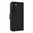Coque Portefeuille Livre Cuir Etui Clapet L06Z pour Samsung Galaxy S21 FE 5G Noir