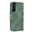 Coque Portefeuille Livre Cuir Etui Clapet L06Z pour Samsung Galaxy S21 FE 5G Vert