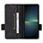 Coque Portefeuille Livre Cuir Etui Clapet L06Z pour Sony Xperia 5 V Petit