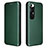 Coque Portefeuille Livre Cuir Etui Clapet L06Z pour Xiaomi Mi 10S 5G Vert