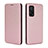 Coque Portefeuille Livre Cuir Etui Clapet L06Z pour Xiaomi Mi 10T Pro 5G Or Rose