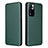 Coque Portefeuille Livre Cuir Etui Clapet L06Z pour Xiaomi Mi 11i 5G (2022) Vert