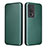 Coque Portefeuille Livre Cuir Etui Clapet L06Z pour Xiaomi Poco F5 Pro 5G Vert