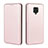 Coque Portefeuille Livre Cuir Etui Clapet L06Z pour Xiaomi Poco M2 Pro Or Rose