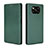 Coque Portefeuille Livre Cuir Etui Clapet L06Z pour Xiaomi Poco X3 NFC Vert