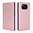 Coque Portefeuille Livre Cuir Etui Clapet L06Z pour Xiaomi Poco X3 Pro Or Rose