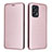 Coque Portefeuille Livre Cuir Etui Clapet L06Z pour Xiaomi Poco X4 GT 5G Or Rose