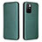 Coque Portefeuille Livre Cuir Etui Clapet L06Z pour Xiaomi Redmi 10 (2022) Vert