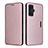 Coque Portefeuille Livre Cuir Etui Clapet L06Z pour Xiaomi Redmi K50 Gaming AMG F1 5G Or Rose