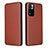 Coque Portefeuille Livre Cuir Etui Clapet L06Z pour Xiaomi Redmi Note 11 Pro+ Plus 5G Marron