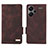 Coque Portefeuille Livre Cuir Etui Clapet L06Z pour Xiaomi Redmi Note 13 Pro+ Plus 5G Marron