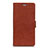 Coque Portefeuille Livre Cuir Etui Clapet L07 pour Alcatel 1X (2019) Marron