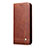 Coque Portefeuille Livre Cuir Etui Clapet L07 pour Huawei P40 Lite Marron