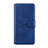 Coque Portefeuille Livre Cuir Etui Clapet L07 pour Realme 6 Bleu