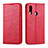 Coque Portefeuille Livre Cuir Etui Clapet L07 pour Samsung Galaxy A20s Rouge