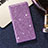 Coque Portefeuille Livre Cuir Etui Clapet L07 pour Samsung Galaxy S20 Ultra 5G Violet