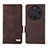 Coque Portefeuille Livre Cuir Etui Clapet L07Z pour Huawei Mate 60 Pro+ Plus Marron