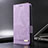 Coque Portefeuille Livre Cuir Etui Clapet L07Z pour Motorola Moto Edge 40 Neo 5G Violet