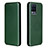 Coque Portefeuille Livre Cuir Etui Clapet L07Z pour Realme 8 4G Vert