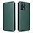 Coque Portefeuille Livre Cuir Etui Clapet L07Z pour Realme Narzo 50 Pro 5G Vert