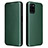 Coque Portefeuille Livre Cuir Etui Clapet L07Z pour Realme V11s 5G Vert