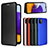 Coque Portefeuille Livre Cuir Etui Clapet L07Z pour Samsung Galaxy A22s 5G Petit