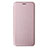 Coque Portefeuille Livre Cuir Etui Clapet L07Z pour Samsung Galaxy A23 4G Or Rose