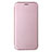 Coque Portefeuille Livre Cuir Etui Clapet L07Z pour Samsung Galaxy M52 5G Or Rose