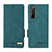 Coque Portefeuille Livre Cuir Etui Clapet L07Z pour Sony Xperia 1 II Vert