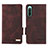 Coque Portefeuille Livre Cuir Etui Clapet L07Z pour Sony Xperia 10 IV SO-52C Marron