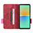 Coque Portefeuille Livre Cuir Etui Clapet L07Z pour Sony Xperia 10 IV SO-52C Petit