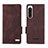 Coque Portefeuille Livre Cuir Etui Clapet L07Z pour Sony Xperia 5 IV Marron