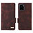 Coque Portefeuille Livre Cuir Etui Clapet L07Z pour Vivo Y01A Marron