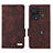 Coque Portefeuille Livre Cuir Etui Clapet L07Z pour Xiaomi Black Shark 5 Pro 5G Marron