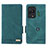 Coque Portefeuille Livre Cuir Etui Clapet L07Z pour Xiaomi Black Shark 5 Pro 5G Vert