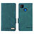 Coque Portefeuille Livre Cuir Etui Clapet L07Z pour Xiaomi POCO C3 Vert