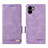 Coque Portefeuille Livre Cuir Etui Clapet L07Z pour Xiaomi Poco C51 Violet