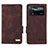 Coque Portefeuille Livre Cuir Etui Clapet L07Z pour Xiaomi Poco X4 Pro 5G Marron