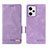 Coque Portefeuille Livre Cuir Etui Clapet L07Z pour Xiaomi Redmi Note 12 Pro 5G Violet