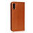 Coque Portefeuille Livre Cuir Etui Clapet L08 pour Huawei Honor 9X Orange