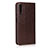 Coque Portefeuille Livre Cuir Etui Clapet L08 pour Huawei Honor 9X Pro Marron